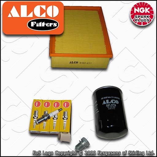 SERVICE KIT for AUDI A4 (B6/B7) 1.6 8V OIL AIR FILTERS PLUGS (2000-2008)