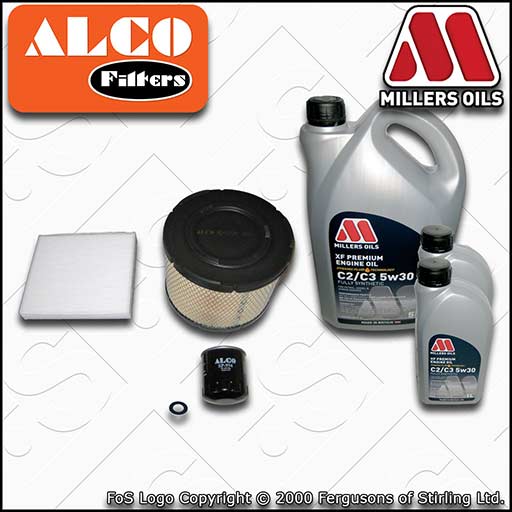 SERVICE KIT for TOYOTA HILUX 2.5/3.0 D-4D OIL AIR CABIN FILTERS +OIL (2004-2015)