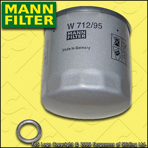 SERVICE KIT for VW UP! 1.0 OIL FILTER & SUMP PLUG WASHER (2011-2020)
