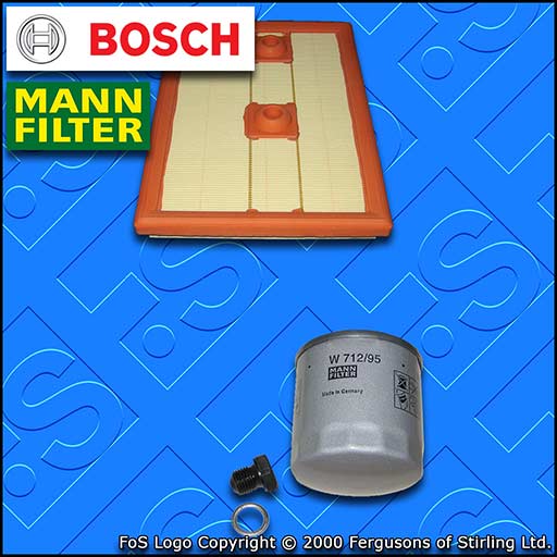 SERVICE KIT for VW CADDY SA 1.2 1.4 TSI BOSCH OIL AIR FILTERS (2015-2020)