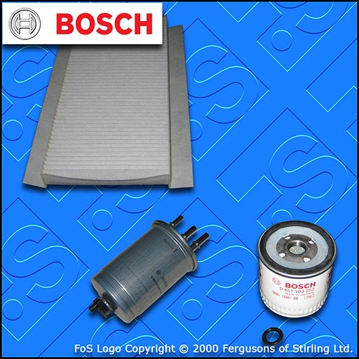 SERVICE KIT FORD TRANSIT CONNECT 1.8 TDCI -WP OIL FUEL CABIN FILTERS (2002-2013)