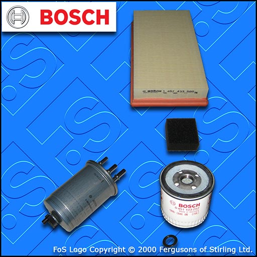 SERVICE KIT for FORD TRANSIT CONNECT 1.8 TDCI -WP OIL AIR FUEL FILTER 2002-2013