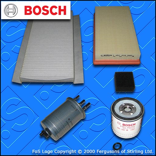 SERVICE KIT FORD TRANSIT CONNECT 1.8 TDCI OIL AIR FUEL -WP CABIN FILTERS (02-13)
