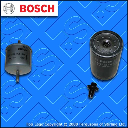 SERVICE KIT for FORD KA (BE146) 1.3 1.6 BOSCH OIL FUEL FILTERS (2002-2008)
