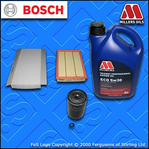 SERVICE KIT for FORD FIESTA MK4 MK5 1.6 16V OIL AIR CABIN FILTERS +OIL 1996-2002