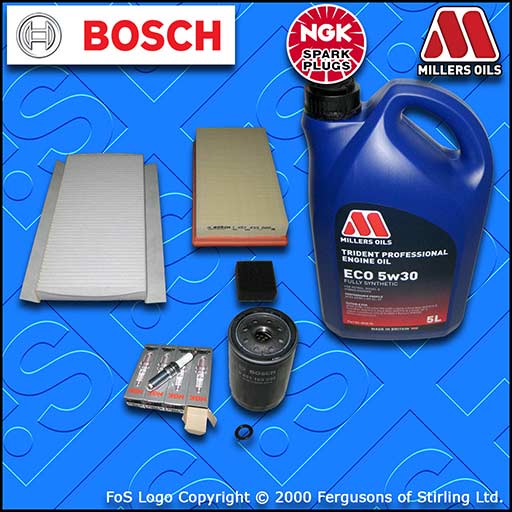 SERVICE KIT for FORD FOCUS MK1 1.8 PETROL OIL AIR CABIN FILTERS PLUGS +OIL 98-04