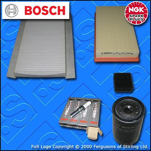 SERVICE KIT for FORD FOCUS MK1 1.8 PETROL OIL AIR CABIN FILTER PLUG (98-04)