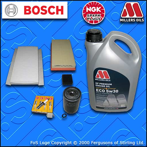 SERVICE KIT for FORD FOCUS MK1 1.6 PETROL OIL AIR CABIN FILTERS PLUGS +OIL 98-04