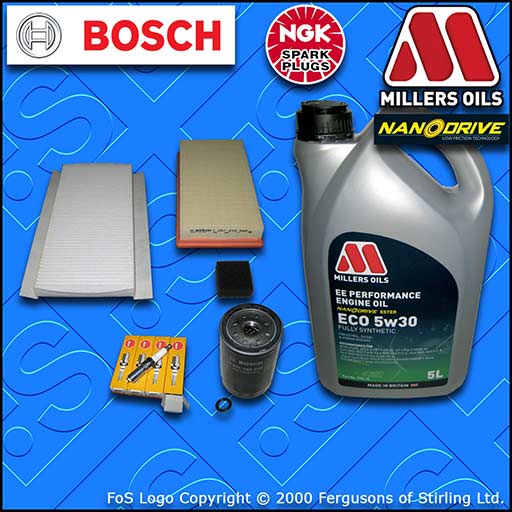 SERVICE KIT for FORD FOCUS MK1 1.6 PETROL OIL AIR CABIN FILTERS PLUGS +OIL 98-04