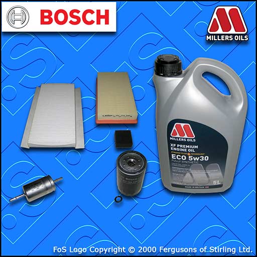 SERVICE KIT for FORD FOCUS MK1 1.6 PETROL OIL AIR FUEL CABIN FILTER +OIL (98-04)