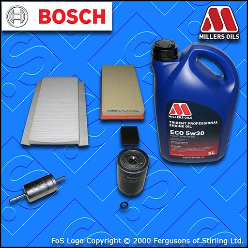 SERVICE KIT for FORD FOCUS MK1 1.6 PETROL OIL AIR FUEL CABIN FILTER +OIL (98-04)