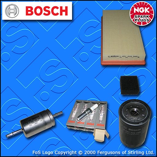 SERVICE KIT for FORD FOCUS MK1 1.8 PETROL OIL AIR FUEL FILTER PLUGS (98-04)