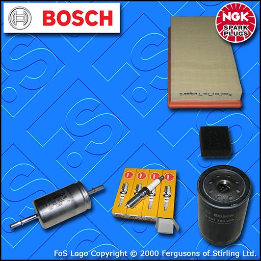 SERVICE KIT for FORD FOCUS MK1 1.6 PETROL OIL AIR FUEL FILTER PLUGS (98-04)