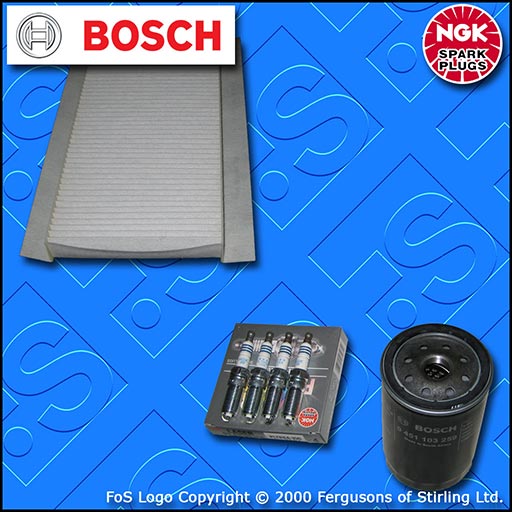 SERVICE KIT for FORD FOCUS MK1 ST170 OIL CABIN FILTERS PLUGS (2002-2004)