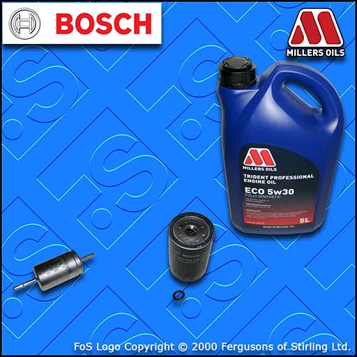 SERVICE KIT for FORD FOCUS MK1 1.8 PETROL OIL FUEL FILTERS +OIL (1998-2004)