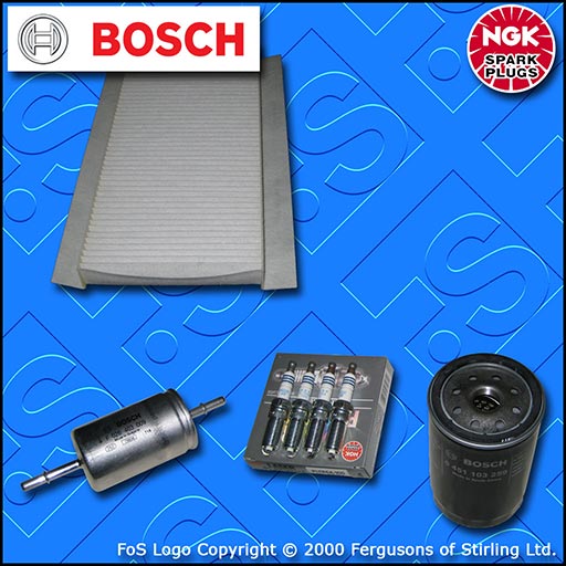 SERVICE KIT for FORD FOCUS MK1 ST170 OIL FUEL CABIN FILTERS PLUGS (2002-2004)