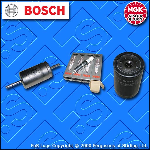 SERVICE KIT for FORD FOCUS MK1 1.8 PETROL OIL FUEL FILTER PLUGS (1998-2004)
