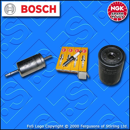 SERVICE KIT for FORD FOCUS MK1 1.6 PETROL OIL FUEL FILTER PLUGS (1998-2004)