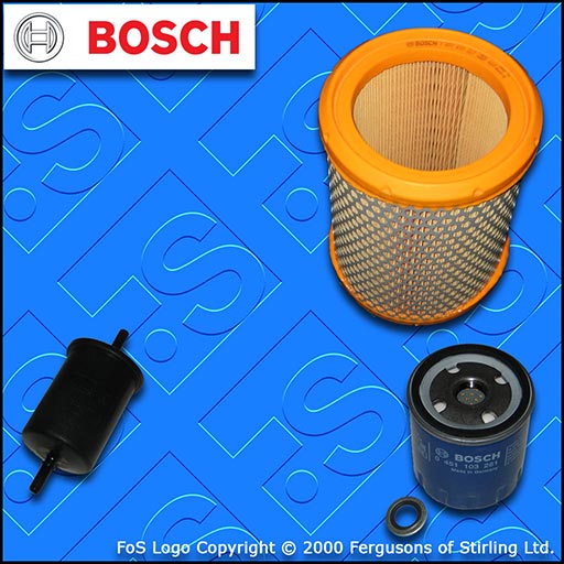 SERVICE KIT for PEUGEOT 106 1.1 PETROL OIL AIR FUEL FILTERS (1996-2000)