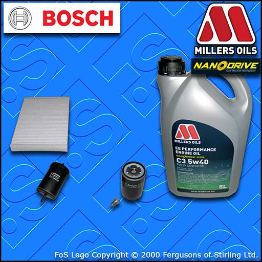 SERVICE KIT AUDI A4 (B6/B7) 1.6 8V PETROL OIL FUEL CABIN FILTER +OIL (2000-2008)