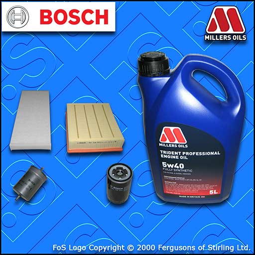 SERVICE KIT AUDI A4 (B5) 1.8 T AEB ANB APU ARK OIL AIR FUEL CABIN FILTER +OIL