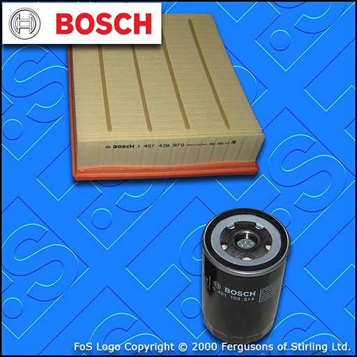 SERVICE KIT for AUDI A4 (B5) 1.8 20V BOSCH OIL AIR FILTERS (1995-2001)