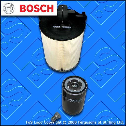 SERVICE KIT for AUDI A3 (8P) 1.6 8V PETROL OIL AIR FILTERS (2003-2013)