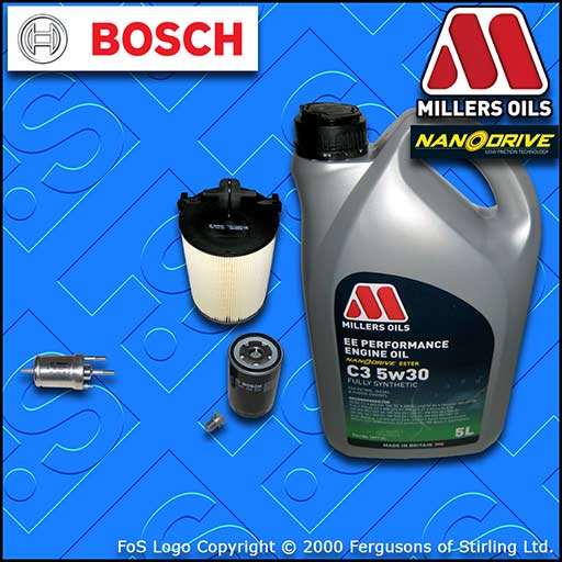 SERVICE KIT for VW GOLF MK6 (5K) 1.6 BSE BSF OIL AIR FUEL FILTERS +OIL 2008-2013