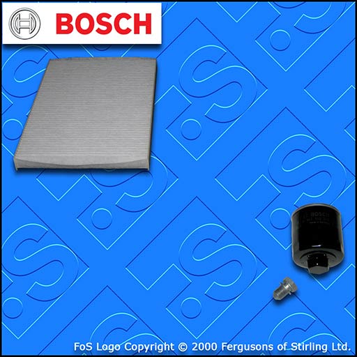 SERVICE KIT for VW POLO (6N) 1.4 16V BOSCH OIL CABIN FILTERS (1996-2001)