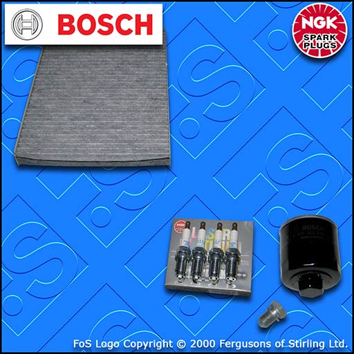 SERVICE KIT for VW GOLF MK4 (1J) 1.4 16V AUTO OIL CABIN FILTER PLUGS (1997-2005)