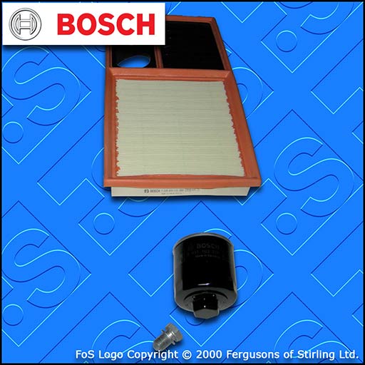 SERVICE KIT for SEAT IBIZA (6L) 1.4 16V BXW BOSCH OIL AIR FILTERS (2006-2009)