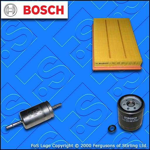 SERVICE KIT for VOLVO C30 1.6 1.8 BOSCH OIL AIR FUEL FILTERS (2006-2007)