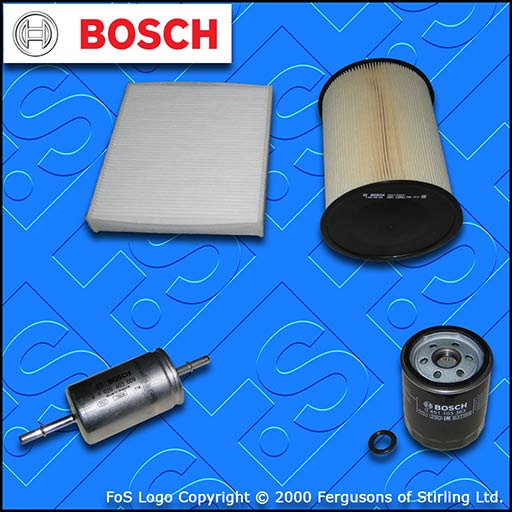 SERVICE KIT for VOLVO C30 1.6 1.8 BOSCH OIL AIR FUEL CABIN FILTERS (2007-2012)