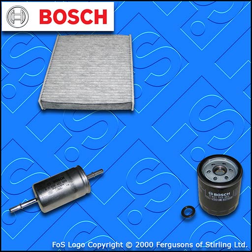 SERVICE KIT for VOLVO C30 1.6 1.8 BOSCH OIL FUEL CABIN FILTERS (2006-2012)