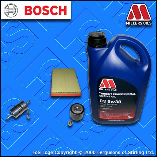 SERVICE KIT for OPEL VAUXHALL TIGRA B 1.8 OIL AIR FUEL FILTERS +OIL (2004-2009)