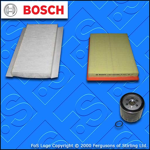 SERVICE KIT for OPEL VAUXHALL TIGRA B 1.8 OIL AIR CABIN FILTERS (2004-2009)