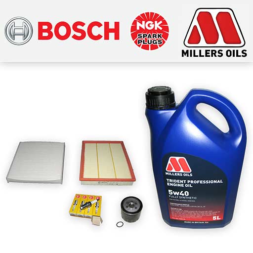 thumbnail interactive-video image 1 of KNS Service Kit For Vauxhall Zafira MK2 1.6/1.8 16v (2005-2013) - Oil & Cabin Air Filters - V26A 1 of 5
