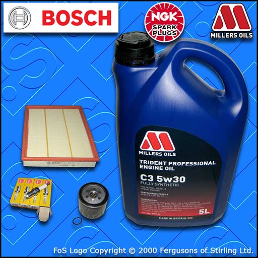 SERVICE KIT for OPEL VAUXHALL ZAFIRA B MK2 2.0 Z20LER OIL AIR FILTER PLUGS +OIL