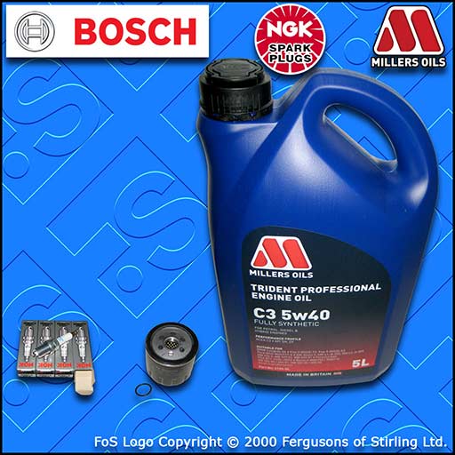 SERVICE KIT for OPEL VAUXHALL ASTRA H MK5 VXR OIL FILTER PLUGS +OIL (2005-2010)