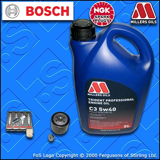 SERVICE KIT for OPEL VAUXHALL ASTRA H MK5 VXR OIL FILTER PLUGS +OIL (2005-2010)