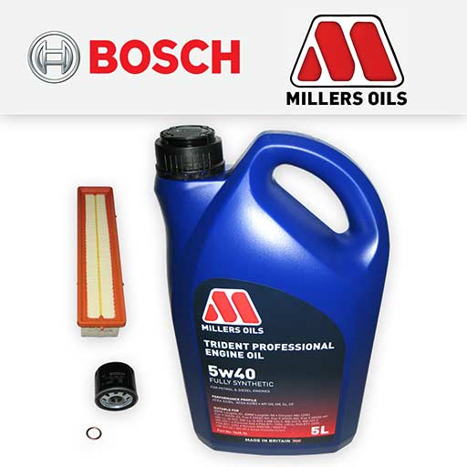 Service Kit For Dacia Sandero 1.5 DCi Diesel 2008-2023 Oil Air + Engine Oil