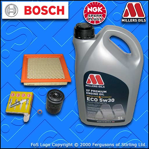 SERVICE KIT for NISSAN NOTE 1.4 PETROL E11 OIL AIR FILTER PLUGS +OIL (2006-2014)