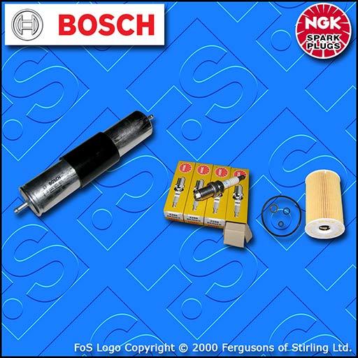 SERVICE KIT for BMW 3 SERIES E36 316I COMPACT M43B19 OIL FUEL FILTER PLUGS 98-01