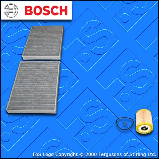 SERVICE KIT for BMW 5 SERIES (E39) 530D BOSCH OIL CABIN FILTERS (1998-2004)