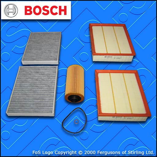 SERVICE KIT for BMW 5 SERIES (E39) M5 BOSCH OIL AIR CABIN FILTERS (1998-2003)