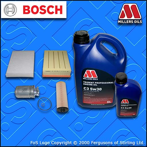 SERVICE KIT for AUDI A4 (B6/B7) 2.5 TDI OIL AIR FUEL CABIN FILTER +OIL 2000-2006