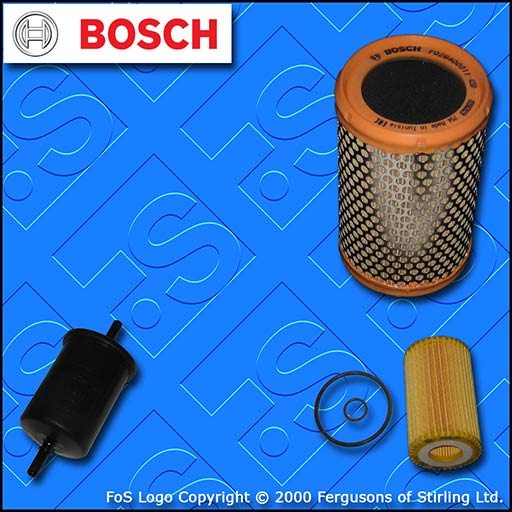 SERVICE KIT for RENAULT CLIO MK2 1.2 8V OIL AIR FUEL FILTERS (2000-2003)