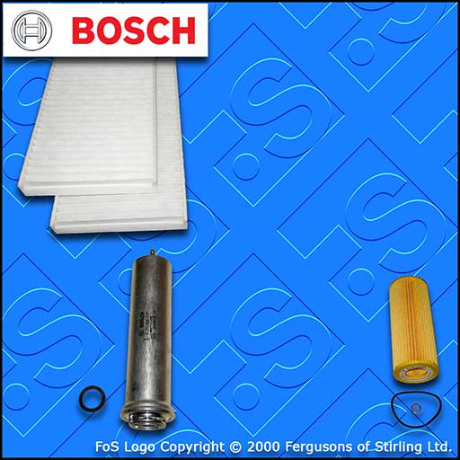 SERVICE KIT BMW 5 SERIES 520D E60 E61 M47 OIL FUEL CABIN FILTERS (2005-2007)