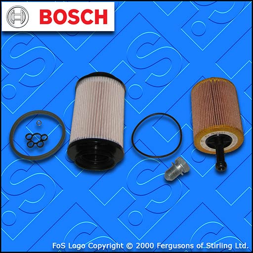 SERVICE KIT for VW TOURAN 1.9 2.0 TDI FF=141MM OIL FUEL FILTERS (2003-2006)