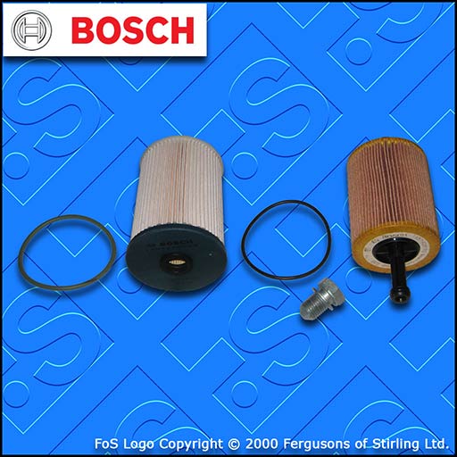 SERVICE KIT for VW TOURAN 1.9 2.0 TDI FF=116MM OIL FUEL FILTERS (2003-2006)